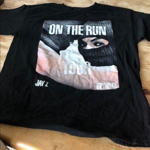 Jay-Z & Beyoncé on the run tour T-shirt 2014